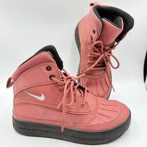 Nike ACG Woodside Boots GS Size 3.5Y Light Redwood‎ Black 524872-800